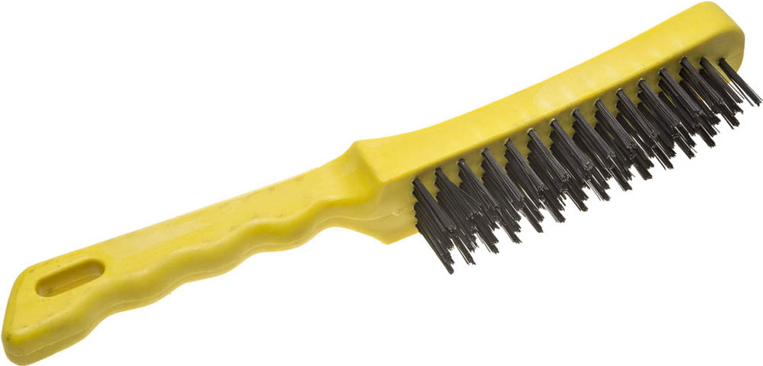STAYER 5 рядов, пластмассовая рукоятка, стальная, щетка проволочная 35015-5