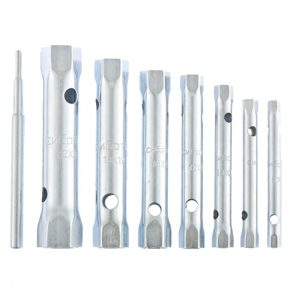 Набор ключей трубчатых торцевых, 8 пред. Сибртех