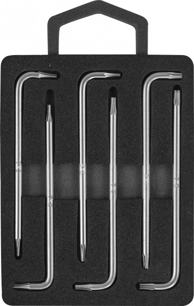 Фото Набор ключей торцевых TORX® с центрированным штифтом Т4-9, 6 предметов, Jonnesway