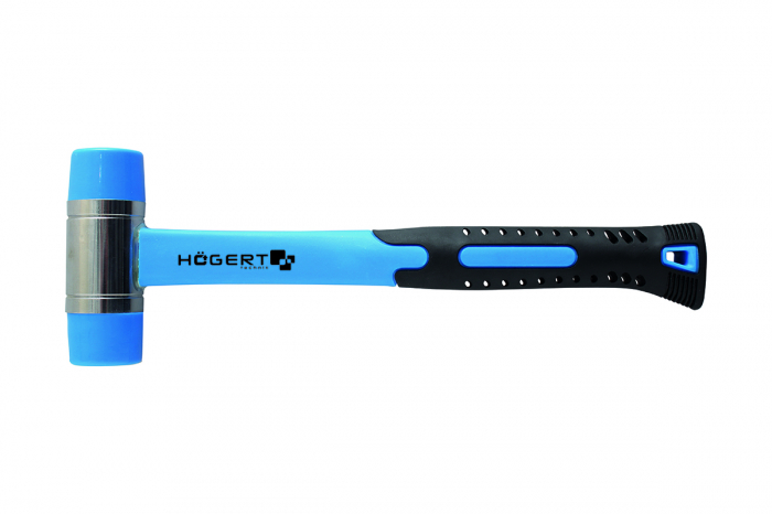 Молоток рихтовочный 600 г, с рукояткой из стекловолокна, HT3B048 HOEGERT