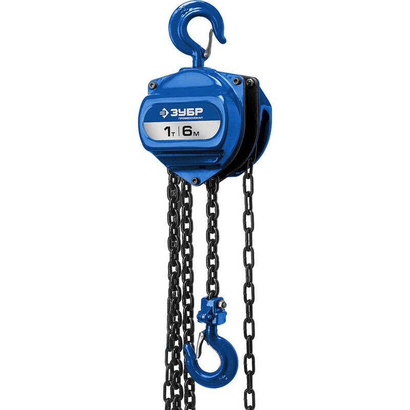 Фото Тали цепные шестеренные 43081_z01 Зубр 43082-1