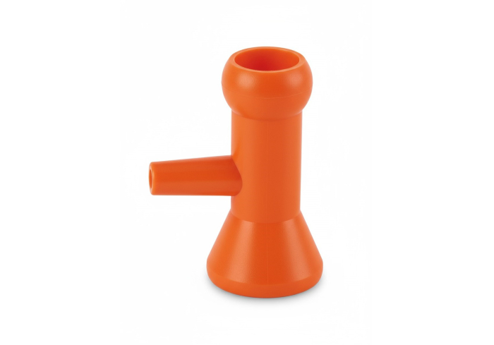 Фото Сегмент трубки СОЖ 1/4" - 1/4 (1,8мм) с боковым соплом STV