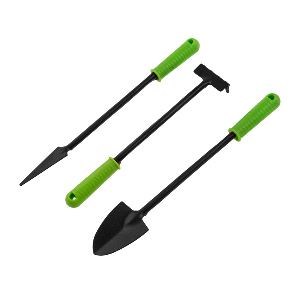 Фото Набор по уходу за комнатными растениями, пластиковые рукоятки, 3 предмета, Palisad