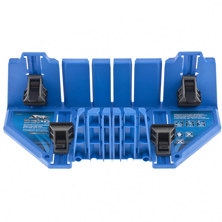 Стусло пластиковое 350х100х80 мм, 5 углов для запила БАРC