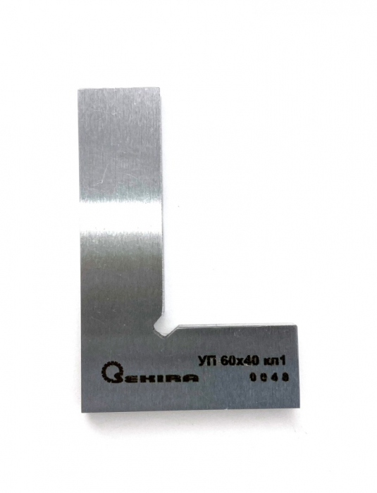 Фото Угольник слесарный плоский УП 60х40 класс 1 Sekira