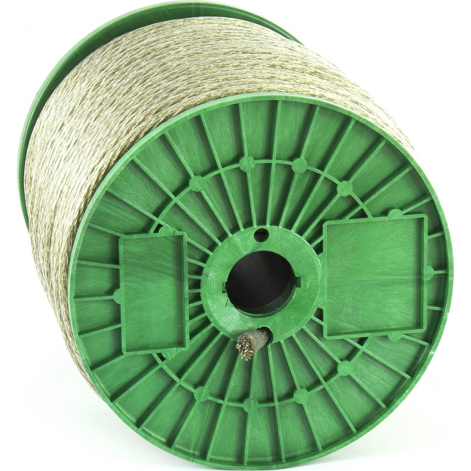 Трос металлополимер. прозрачный ПР-8.0, толщина 8,0 мм, катушка 100 метров Россия Сибртех