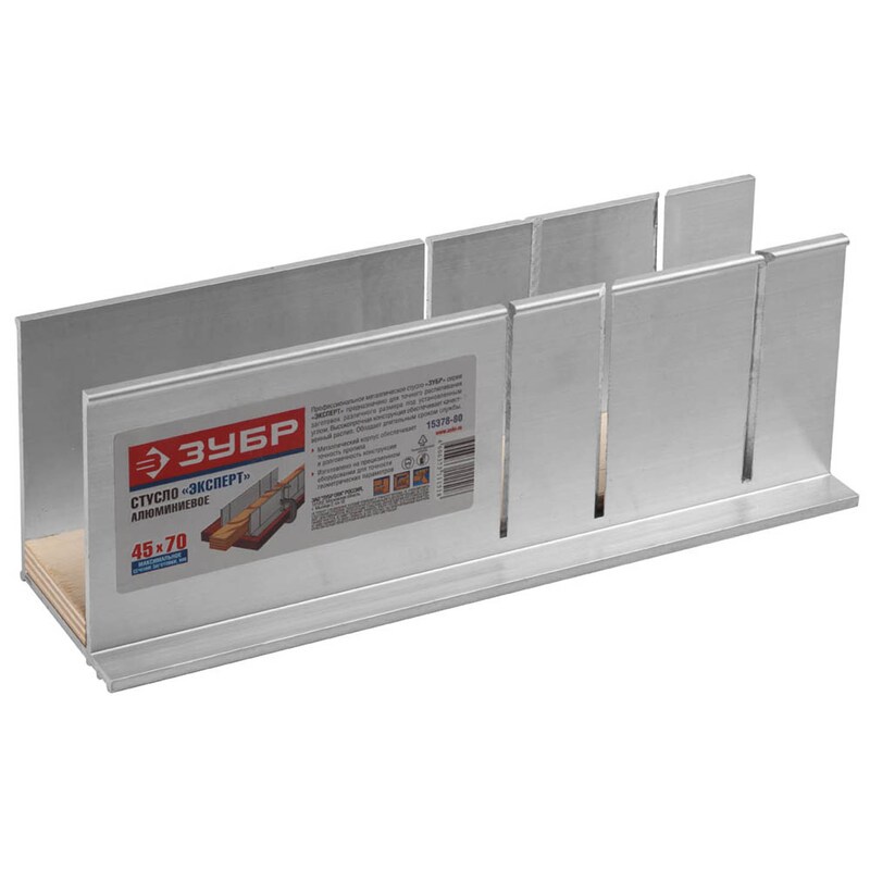 Стусло алюминиевое высокоточное серия ЭКСПЕРТ Зубр 15378-80
