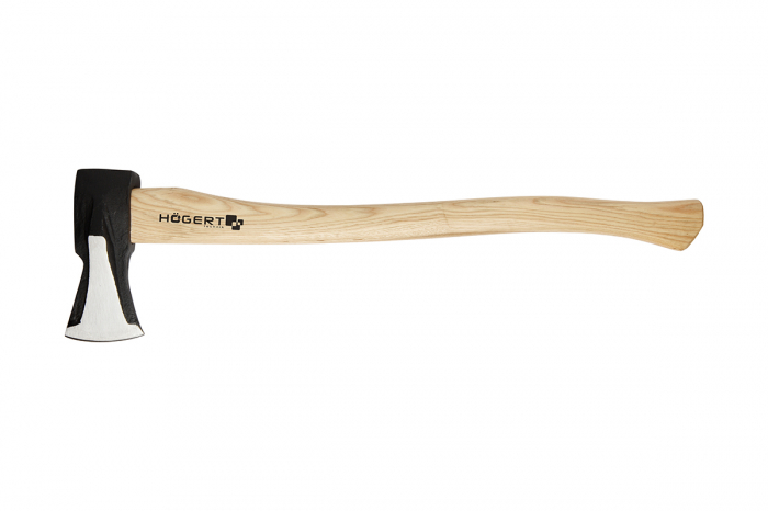 Фото Топор- колун 2000 г с деревянной рукояткой HOEGERT
