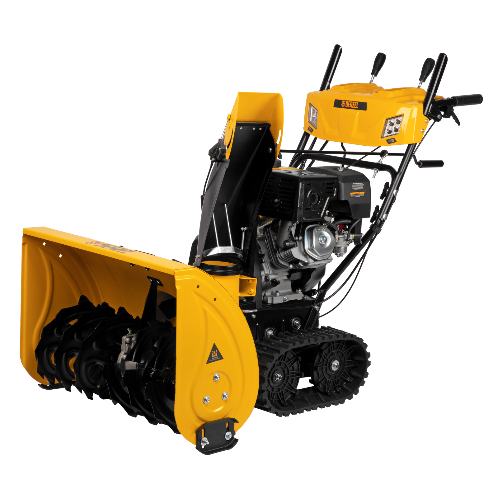 Фото Бензиновая снегоуборочная машина SBL 711DT PRO, 420cc, гусеницы, эл.старт, блок. дифф.