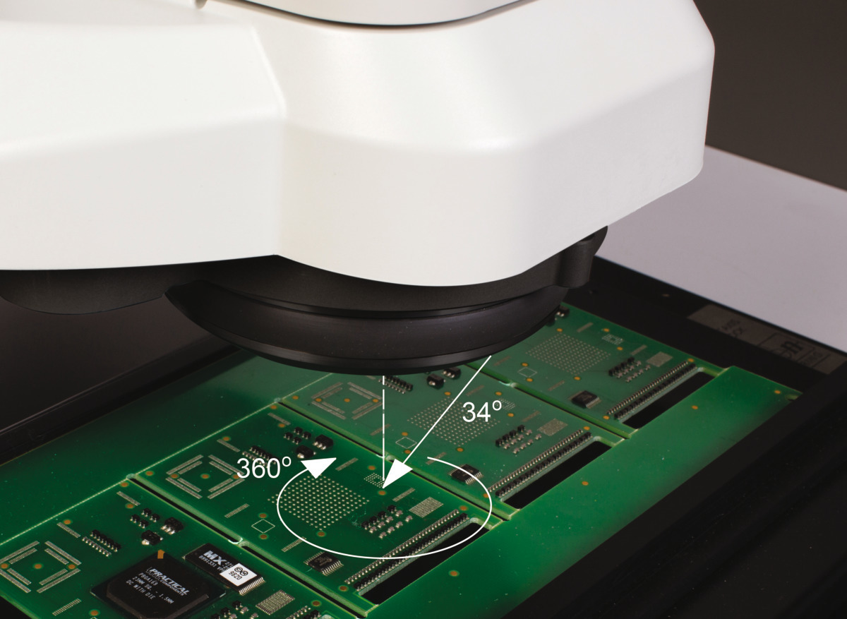 Фото Стереомикроскоп Lynx EVO со светодиодной угловой оптикой AXIS