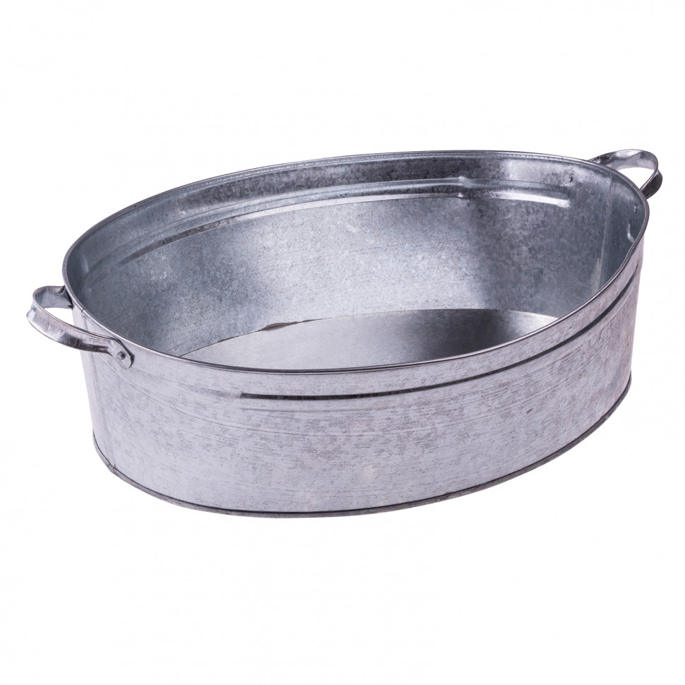 Фото Таз оцинкованный овальный 23 литров Россия