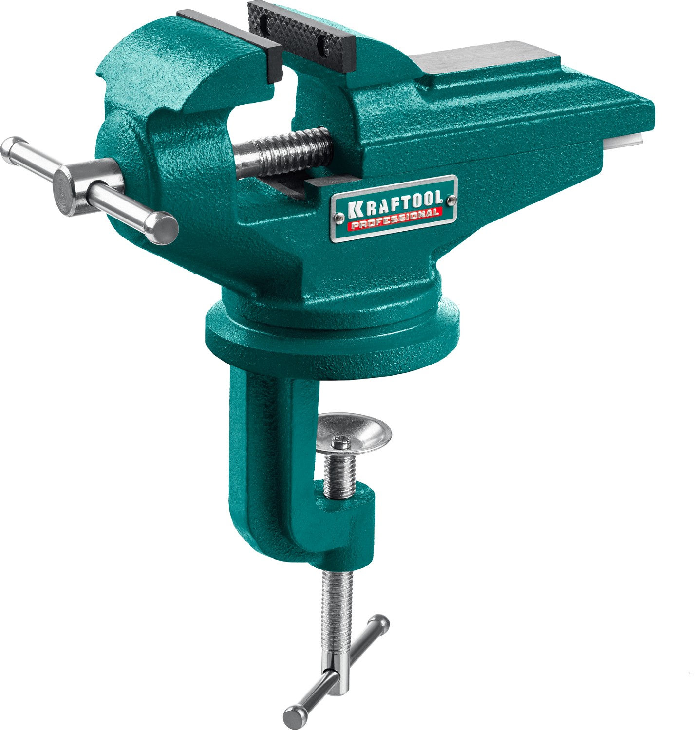 Тиски 65 мм, стальные настольные для точных работ MINI, Kraftool