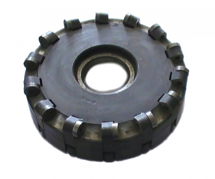 Фото Фреза торцевая насадная 125 со сменными круглыми пластинами