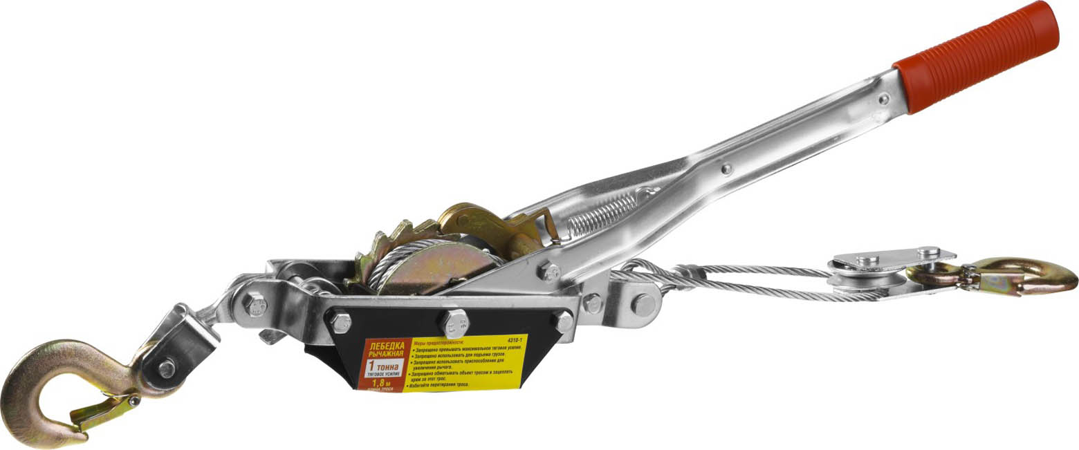 Фото Лебедка ручная рычажная STAYER 1 т, 1,8 м, MAXPull 4310-1