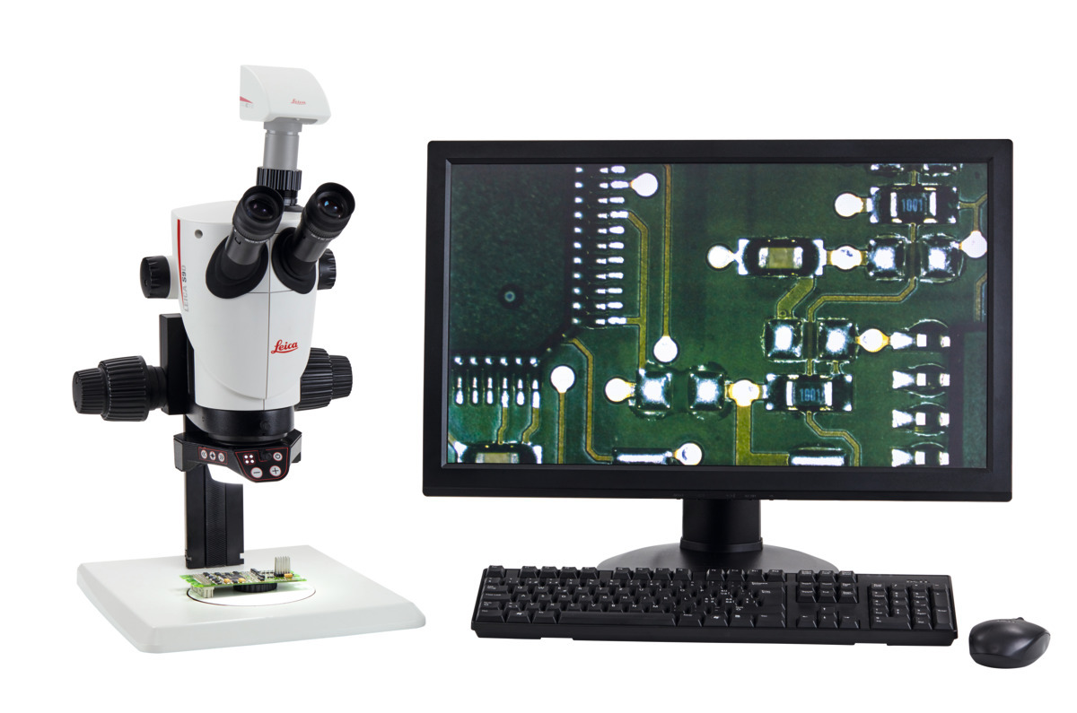 Стереомикроскоп с подсветкой LED3000 на штативе S9D