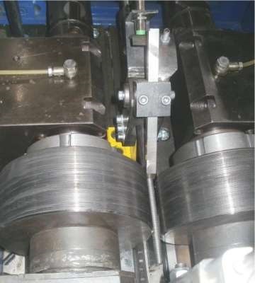 Обработка заготовки на станке СНШ-12 от фирмы Komand