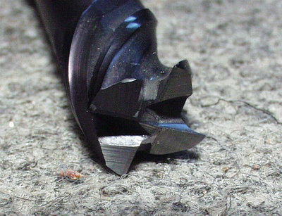 Механический износ фрезы