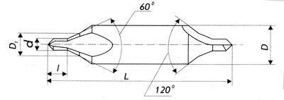 Сверло с предохранительным конусом