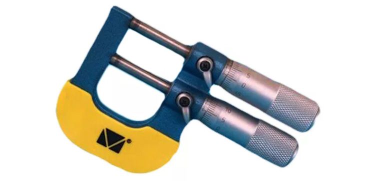 Двухшкальные микрометры