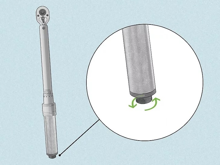 затяните фиксатор