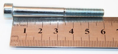 определение шага резьбы подручными измерительными приборами при отсутствии штангенциркуля