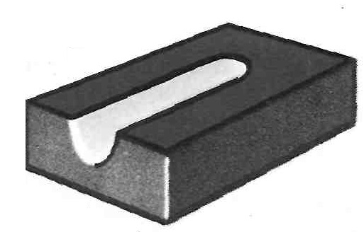 Открытый паз