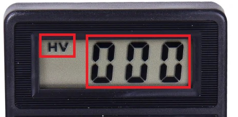 Дисплей мультиметра