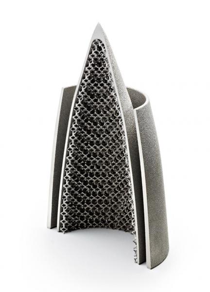 Пример детали, полученной посредством аддитивных технологий