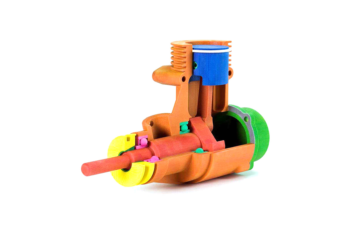 Сборка на базе элементов, полученных посредством CJP