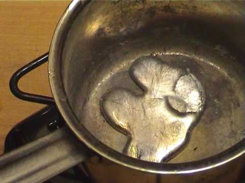 Плавление свинца в домашних условиях