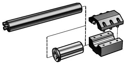 установка инструмента с использованием разрезной втулки
