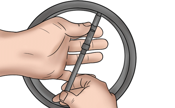 Измерение микрометрическим нутромером