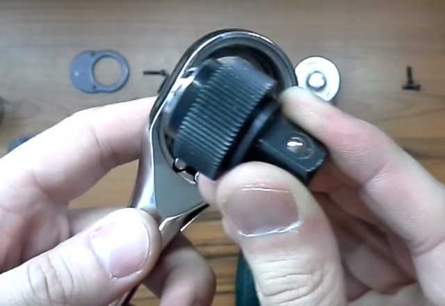 Храповой механизм с 72 зубьями