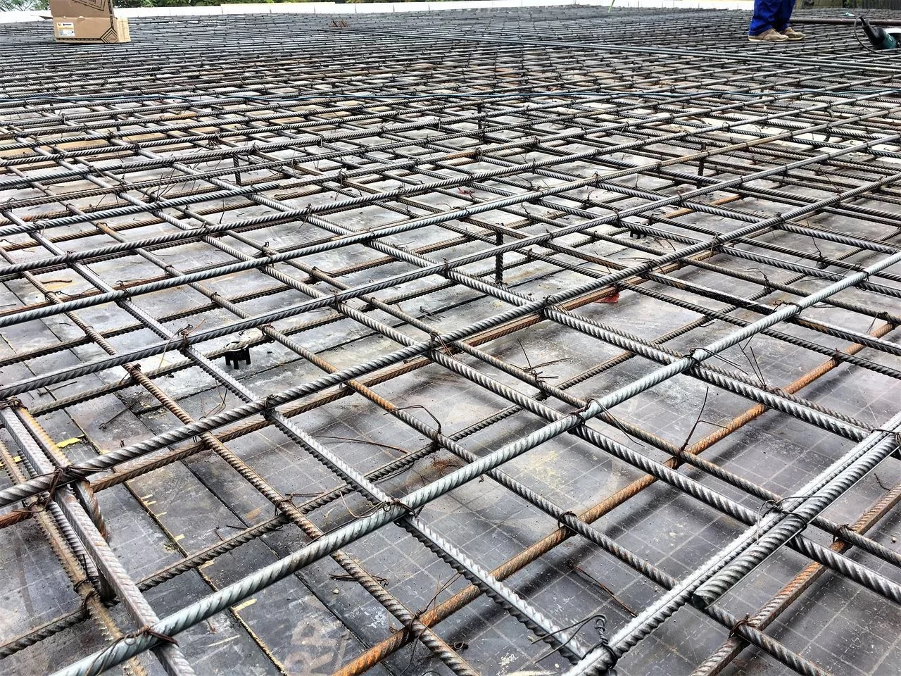 интервалы расположения арматуры в бетоне