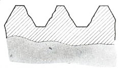 недостаточная чистота резьбовой поверхности