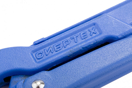 Фото 2 товара Ключ трубный рычажный, 330 х 25 мм, с изогнутыми губками Сибртех