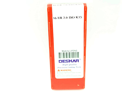 Фото 4 товара 16ER 2.0 ISO K15 резьбовая пластина Deskar