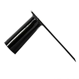 Мотыга стальная, 150 х 120 мм, прямая, без черенка, Россия, Сибртех - фото 2