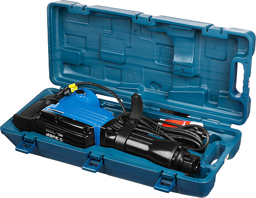 Фото 5 товара ЗУБР 1700 Вт, 1400 уд/мин, 40 Дж, кейс, бетонолом электрический ЗМ-40-1700 К Профессионал