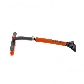 Щетка-сметка для снега со скребком, поворотная голова, 510 мм Stels - фото 2