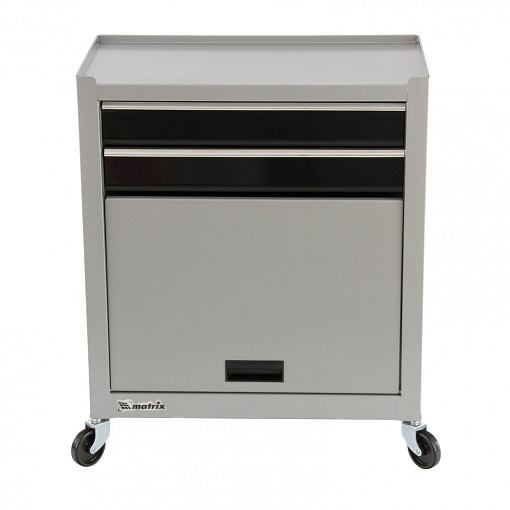 Фото 0 товара Шкаф для инструмента, 600х260х340 мм, 616х330х658 мм, на колесах, 10 ящиков Matrix