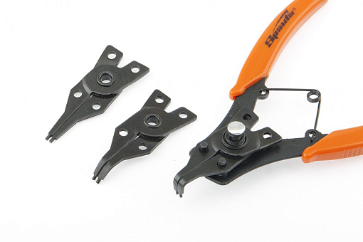 Фото 1 товара Съемник для стопорных колец с насадками, 150 мм, универсальный Sparta