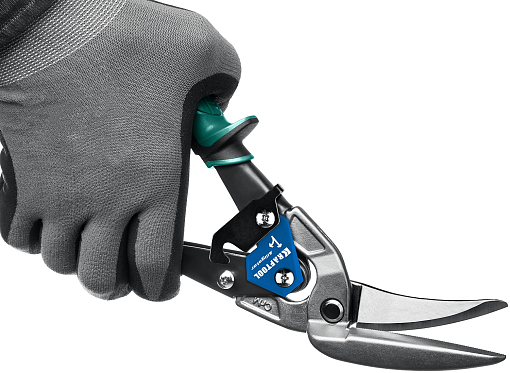 Фото 3 товара Правые удлинённые ножницы по металлу Alligator 2328-RL KRAFTOOL 280 мм