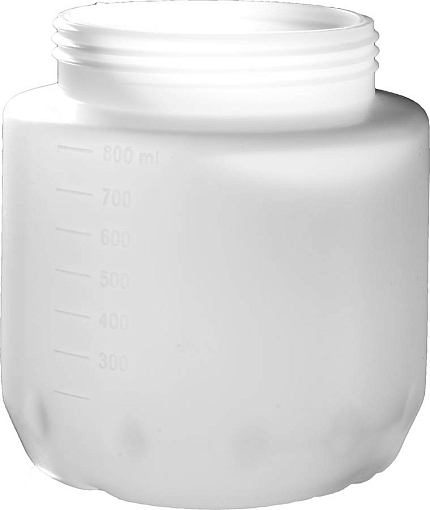 Фото 0 товара ЗУБР 800 мл, бачок для краскопультов электрических КПЭ-Б-800 Мастер