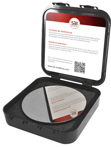 Фото 0 товара Эталон твердости HBW 10 / 3000 200