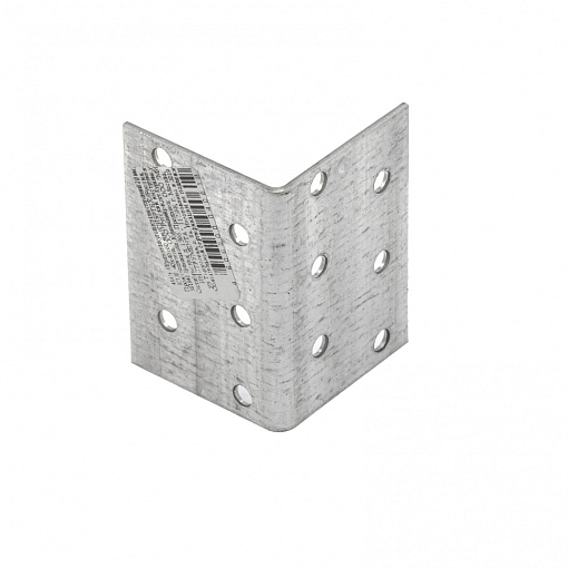 Фото 0 товара Крепежный уголок равносторонний 2 мм, KUR 40 x 40 x 60 мм Россия Сибртех