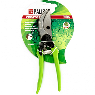 Секатор прямого реза, 200 мм, мет. обрезиненные рукоятки Palisad - фото 3
