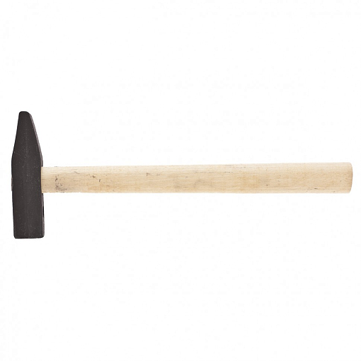Фото 0 товара Молоток слесарный, 800 г, квадратный боек, деревянная рукоятка Россия
