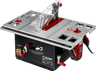 ЗУБР 1500 Вт, 4500 об/мин, ? 250 мм, пила дисковая настольная ЗПДС-255-1500 Мастер - фото 2