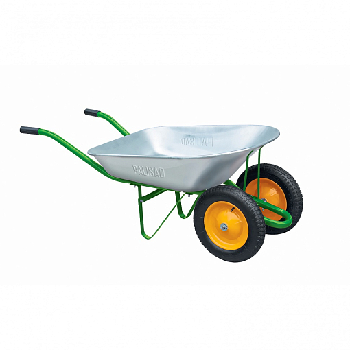 Фото 0 товара Тачка садовая, 2-х колесная, грузоподъемность 170 кг, объем 78 л Россия